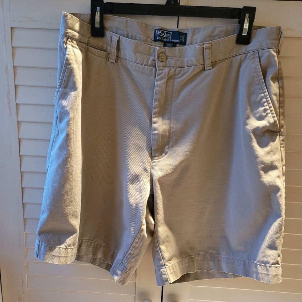 Polo by Ralph Lauren Prospect Chino Shorts Men’s Cotton Flat‎ Fro…